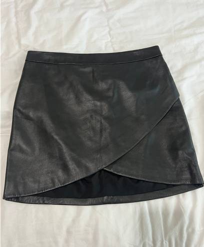 Banana Republic Leather Mini Skirt