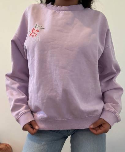 Roxy Purple  Crewneck