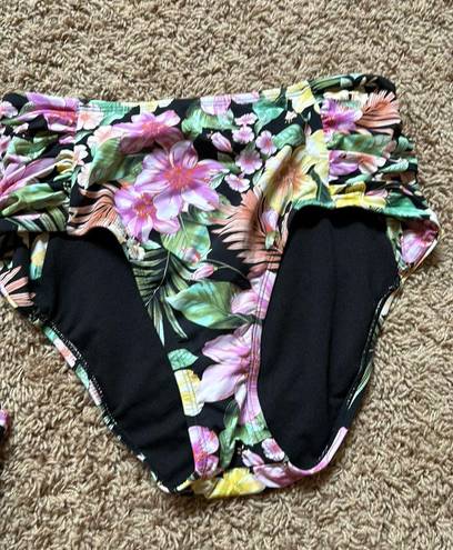 Dillard's Floral Bathing Suit