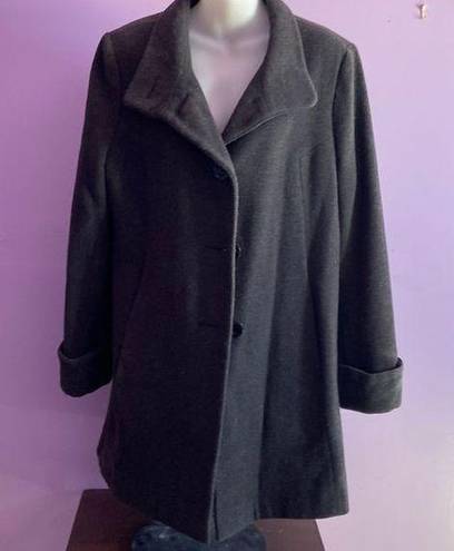 London Fog  Coat Dark Gray Size XL