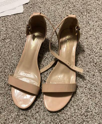 Tan Heels Size 11