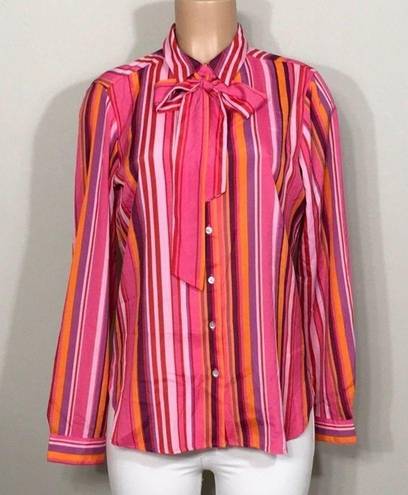 Isaac Mizrahi Isaac Mizarahi stripe shirt. NWT