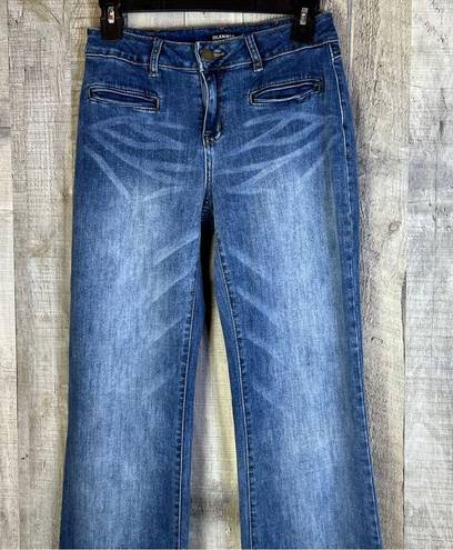 Flamingo  Blue Jeans Size Med. With Faux Front Pockets & Back Pockets & W…