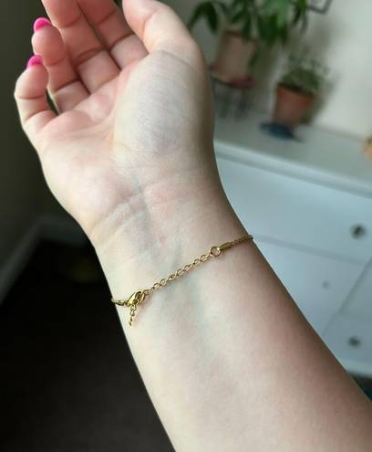 Gold Chain Bracelet