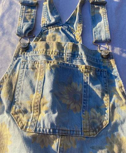 American Eagle Sunflower Overall dress