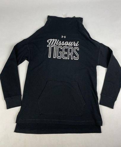 Under Armour Missouri Tigers Womens‎ Medium Black Funnel Cowl Neck Turtle  NEW