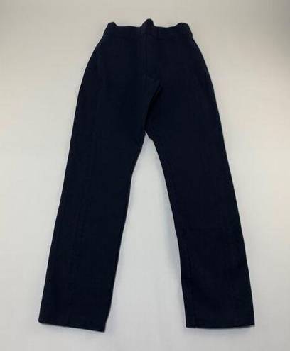 Spanx  Dark Navy Blue High Rise Pull On Slim Leg Pant XS