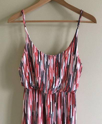 Bobeau  maxi dress striped‎ strap lined knit size XS