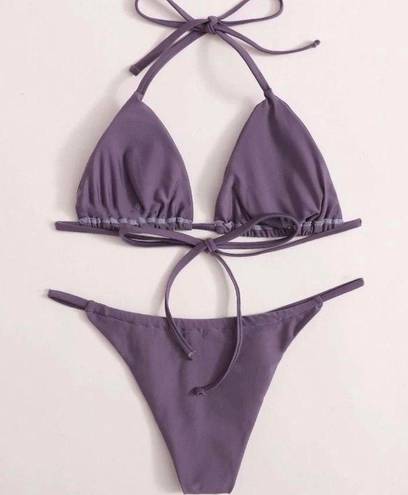 SheIn Bathingsuit Purple Size M