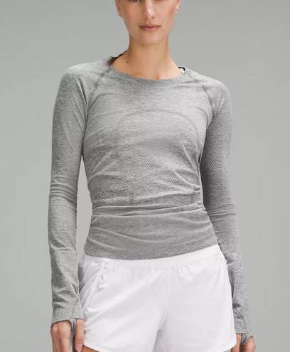 Lululemon Swiftly Tech Long Sleeve Gray