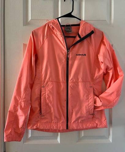 Avalanche Lightweight Hooded Jacket in Neon Pink/Orange/Coral Size Small