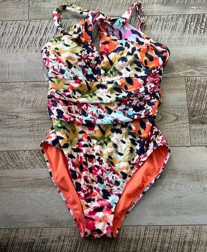 Bleu Rod Beattie Party Animal Key Hole Swimsuit