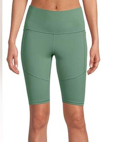 Xersion  Womens Bike Short Size 1X New Msrp $44 Harbor green