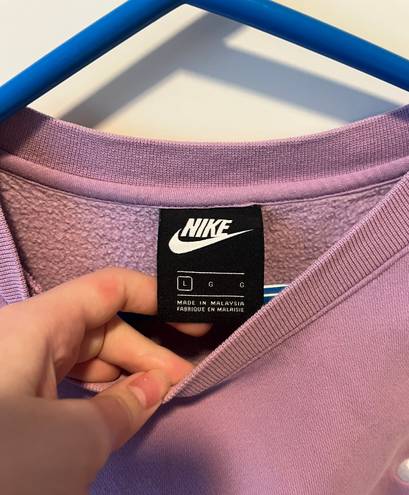 Nike Purple  Crewneck