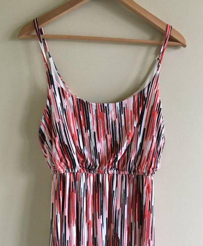 Bobeau  maxi dress striped‎ strap lined knit size XS