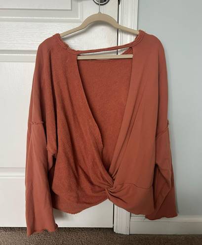 Aerie Open Back Sweatshirt