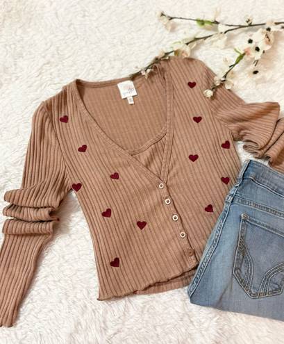 belle du jour | 2-piece Valentine Neutral Cardigan Set (XS) M157