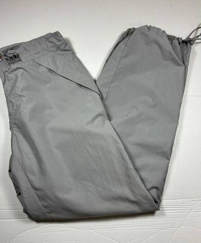 Guess  Parachute Pants Light Grey 29 Wide Leg Drawstring