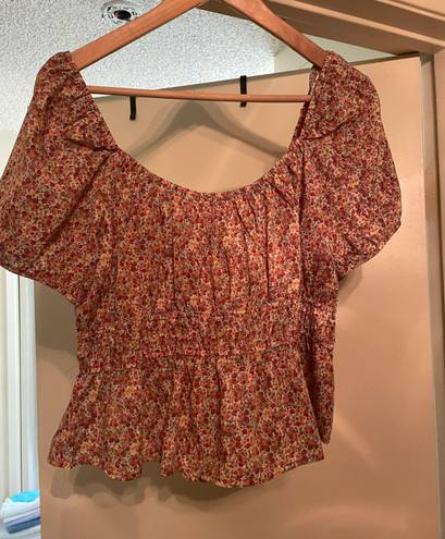 Bohme EUC Peplum Blouse