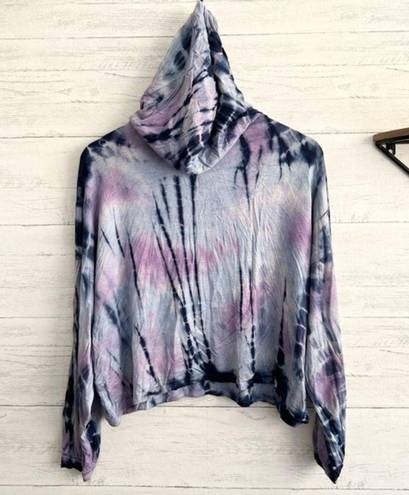 Vintage Havana  Tie Dye Cropped Hoodie Size Small NWT