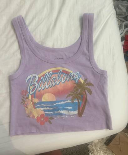 Billabong purple tank top