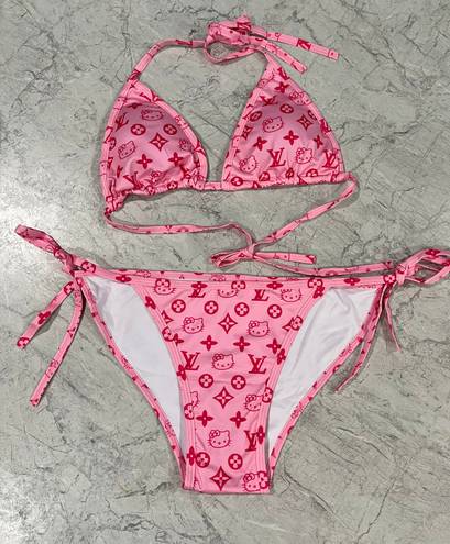 Hello Kitty Two Piece Bikini Swimsuit