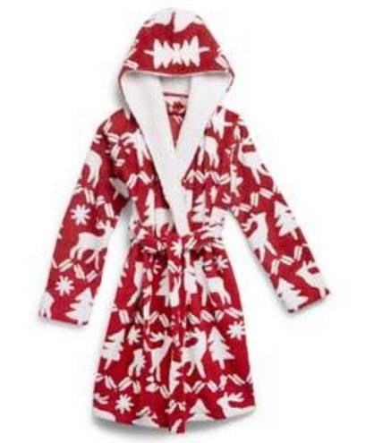 Vera Bradley  Reindeer Intarsia Fleece Robe, Red