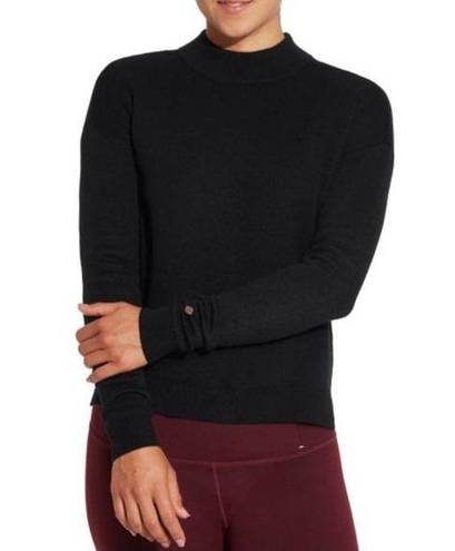 Calia by Carrie  Underwood Effortless Black Long Sleeve Mock Turtleneck Sweater M