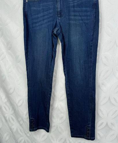 J.Jill  Petite Authentic Fit Slim Leg Ankle Jeans Size 6P in Seaglass NWT