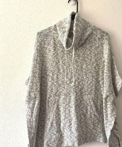 Lou & grey  Cowl Neck Poncho Style Sweater