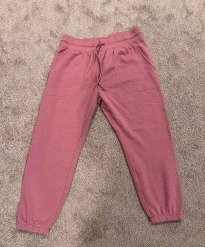 All In Motion pink joggers size large