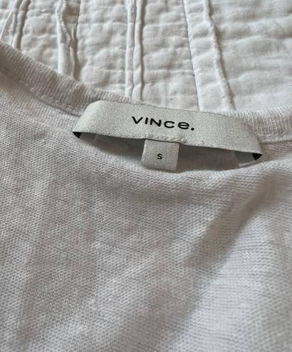 Vince White Tank Top