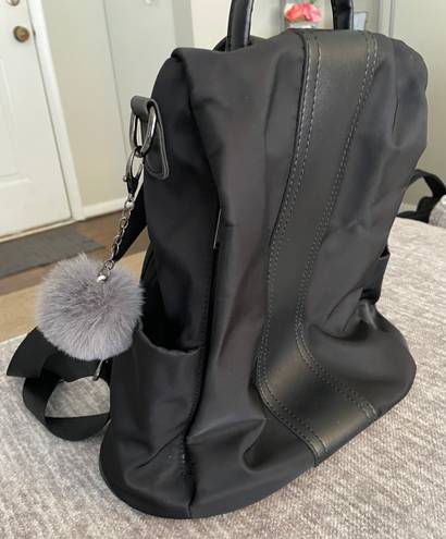 Black Backpack Purse