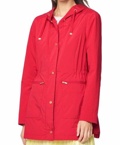 Cole Haan NWT  Quilted Lined Travel Rain Jacket Jacket