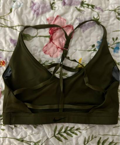 Nike Olive Green Sports Bra