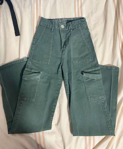 Vip Jeans Green Cargo Pants