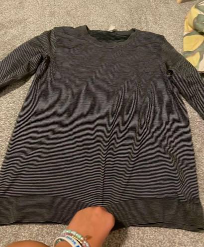 Lululemon Striped Swiftly Tech Long Sleeve