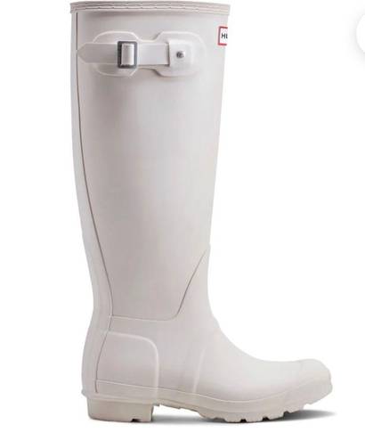 Hunter Tall White Boots