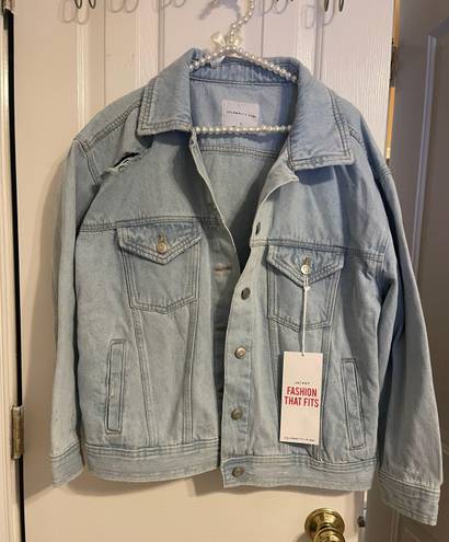 Celebrity Pink Denim Jacket