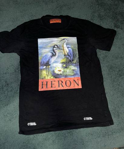 Heron Preston T Shirt - SF2017 Heron Logo