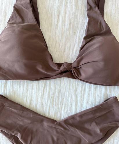 NWOT Knot Bikini Set High Cut