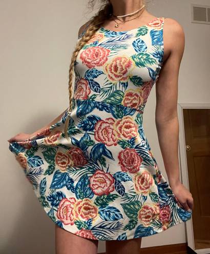 Divided Skater Dress