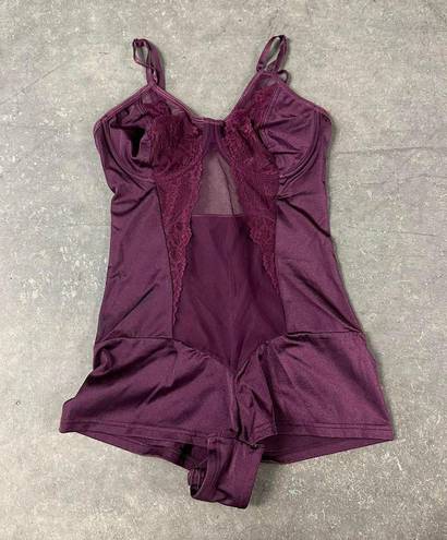 One Piece Eggplant Purple Coquette  Lingerie