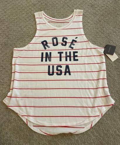 Grayson Threads NWT- Grayson/Threads Rose In The USA Tank Top XL