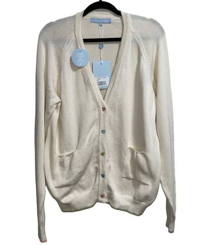 Hill House NEW NWT  Home The House Cardigan Sweater In Cream