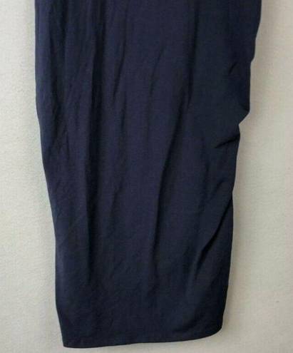 Isabel Maternity 𝅺NWT  Womens Dress XS Mama Tank Sleeveless Navy Blue Ruched