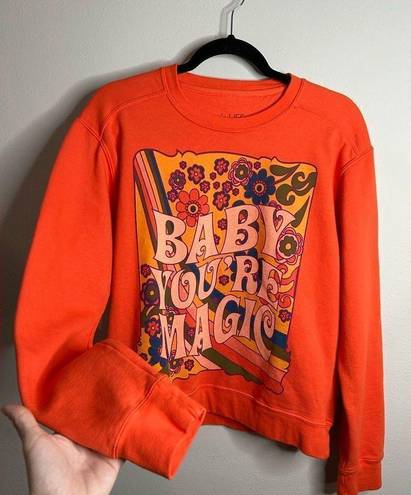 Life Clothing Co. Baby Your Magic Groovy Hippie Sweatshirt Crewneck