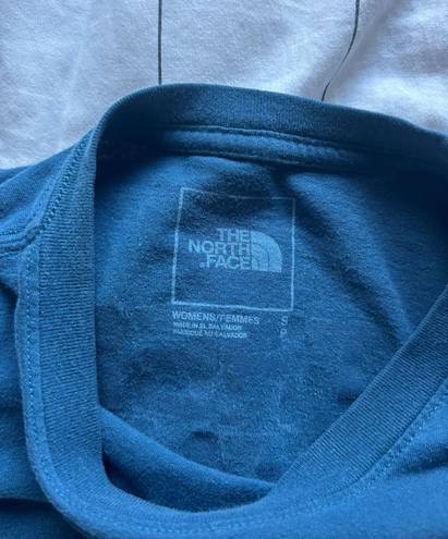 The North Face Blue Tee