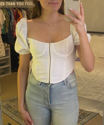 Blue Blush Boutique Corset Top