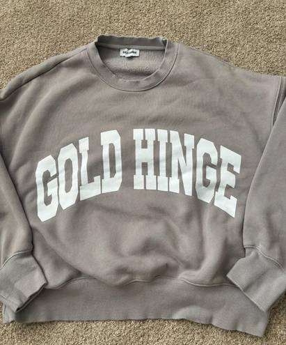 Gold Hinge sweatshirt